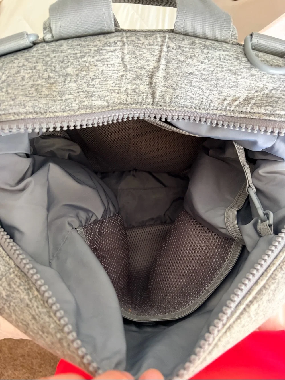 Dagne Dover Gray Diaper bag